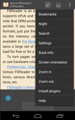 FBReader android App screenshot 0