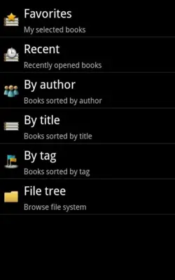 FBReader android App screenshot 2